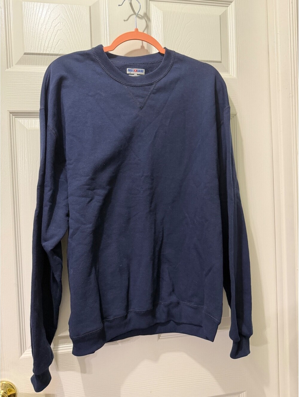Jerzees Navy Blue Sweatshirt Large